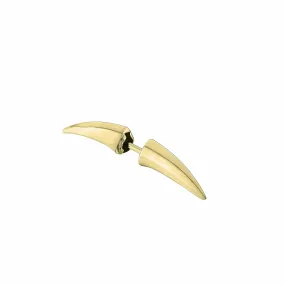 Arc Single Bar Earring - Yellow Gold Vermeil