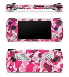 Asus ROG Ally Skin Ape Camo Pink