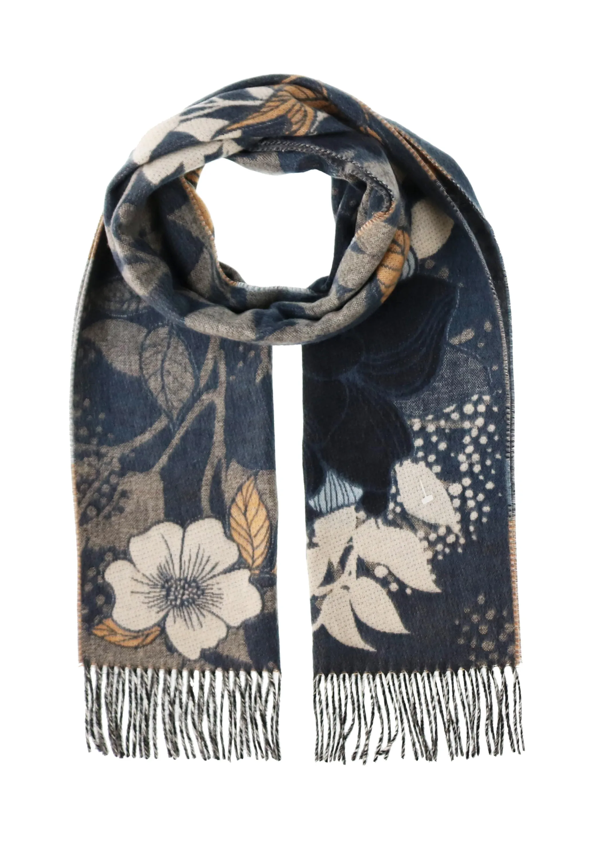 Autumn Floral Cashmink® Oversized Scarf