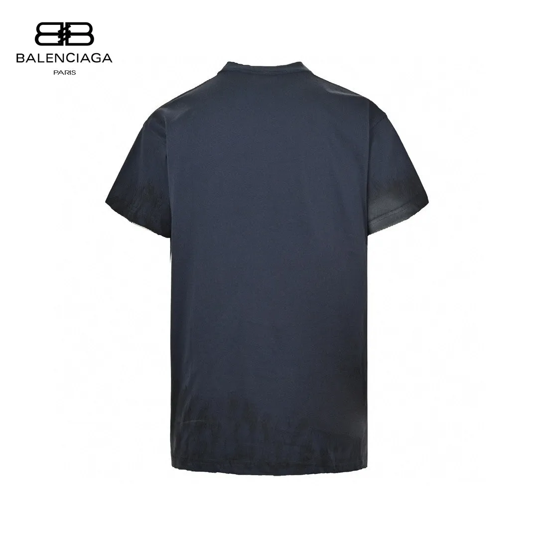 Balenciaga Distressed Logo T-Shirt