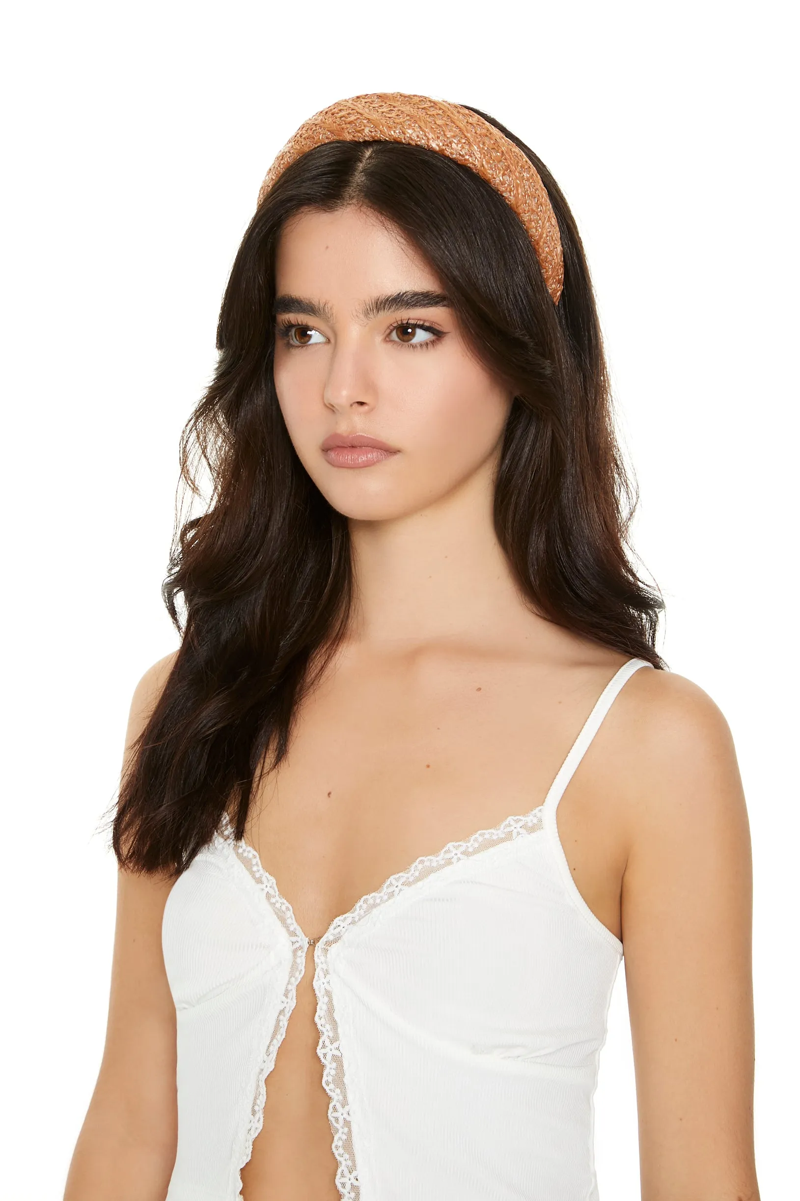 Bandeau texturé rayé