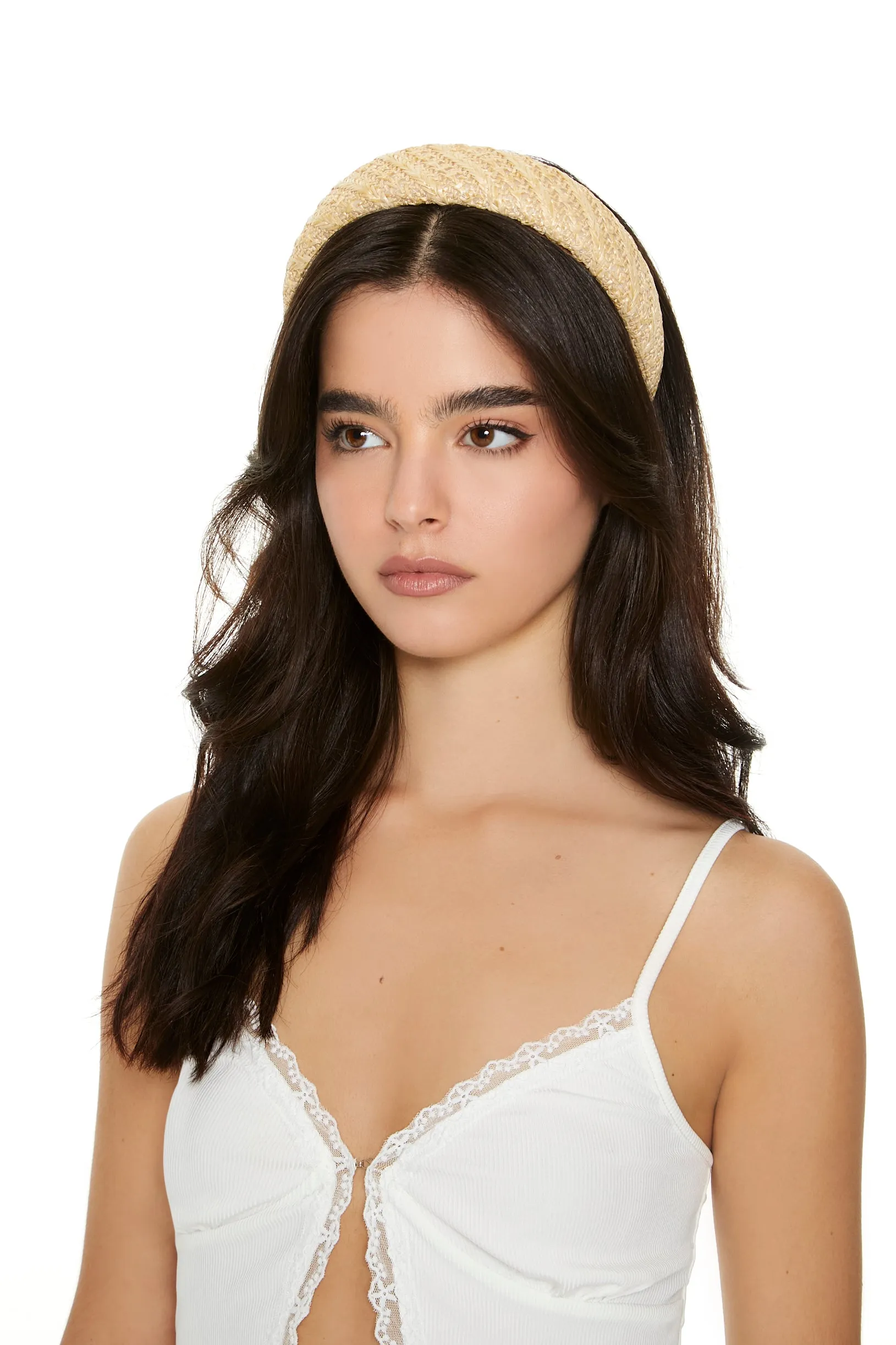 Bandeau texturé rayé