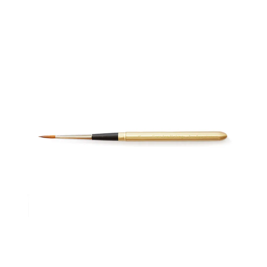 CfM Matte Gold Travel Brush