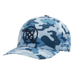 Circle G's Camo Stretch Twill Snapback Hat Slate - AW23