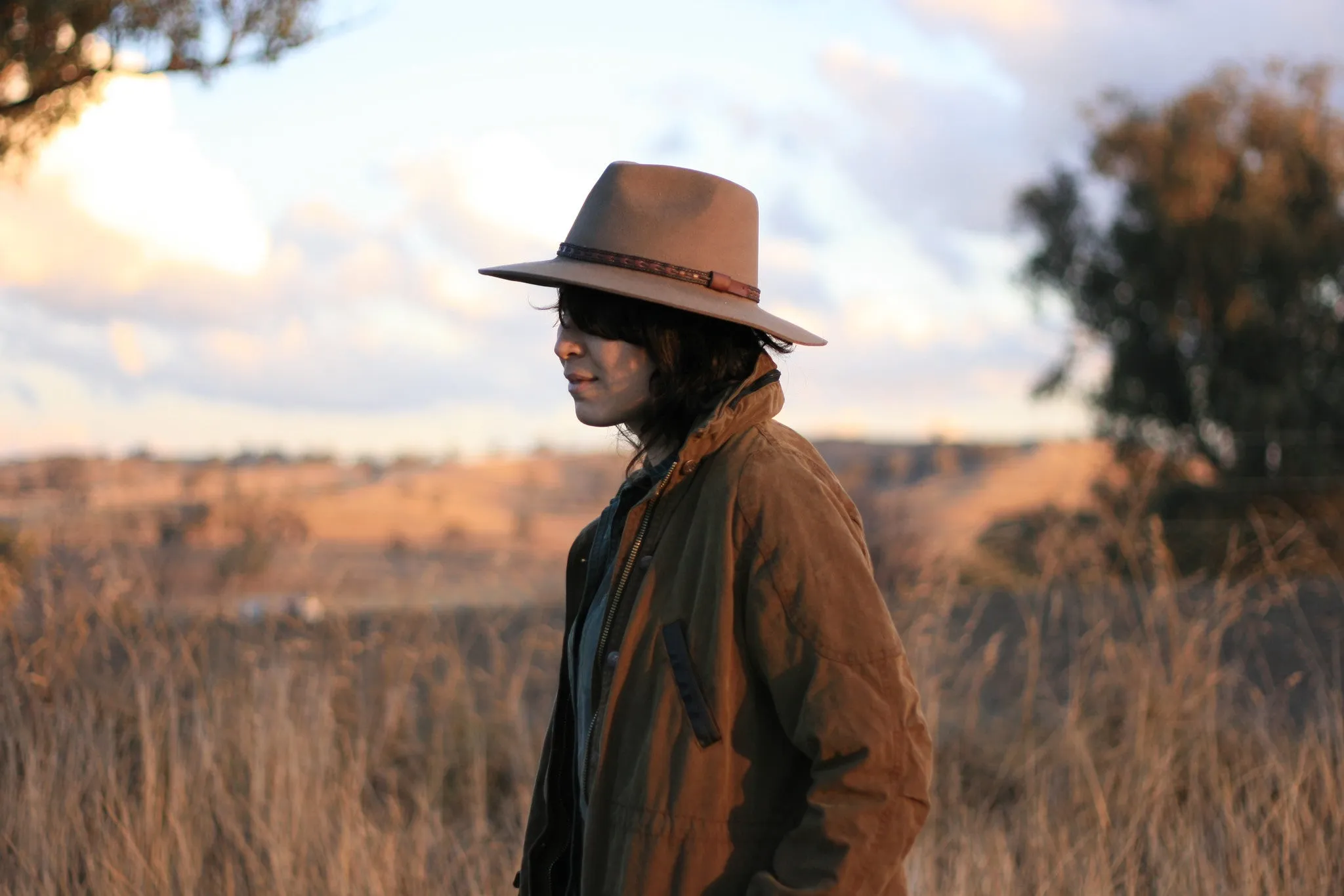 Clancy Wool Felt Hat In Loden Green