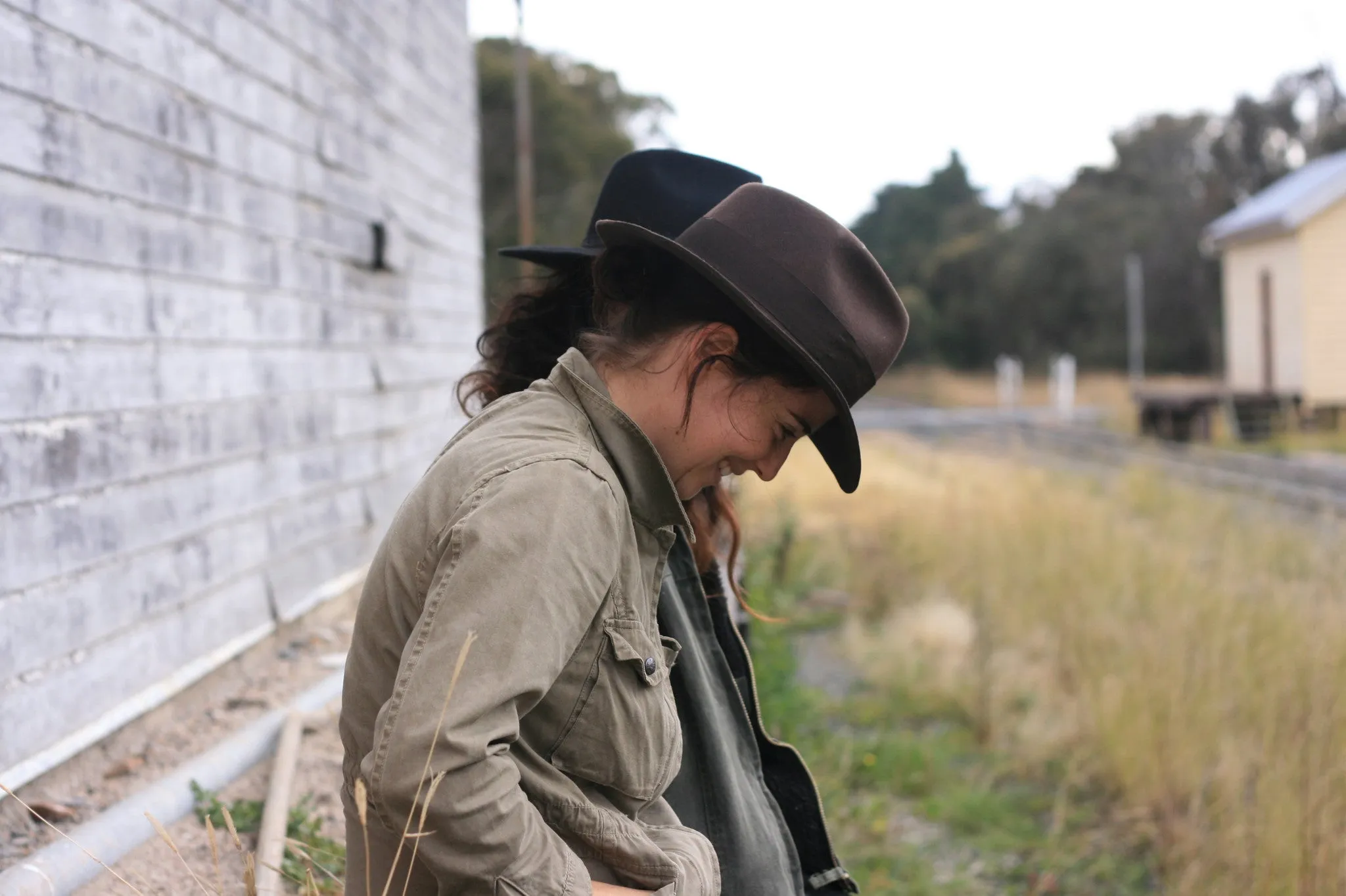 Clancy Wool Felt Hat In Loden Green