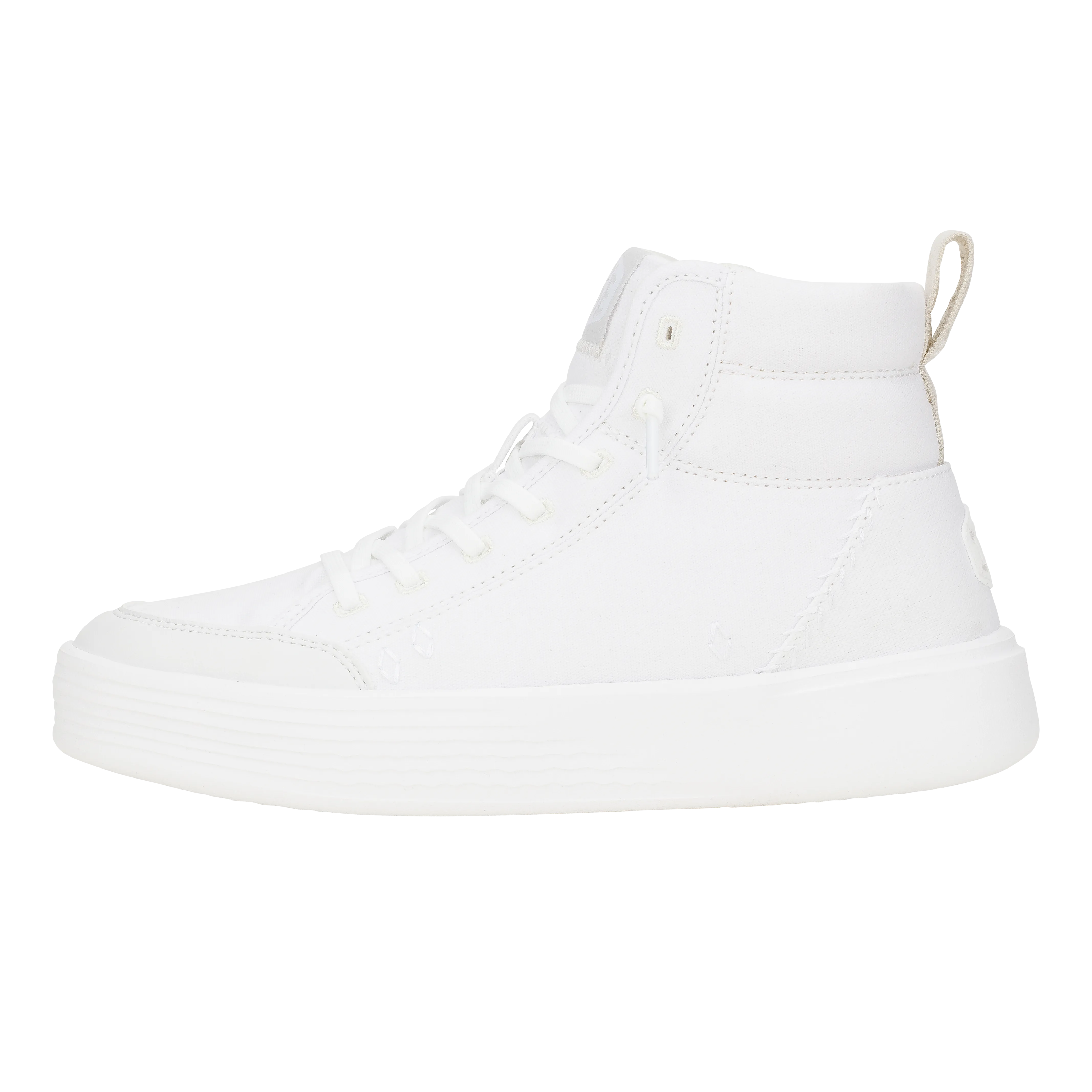 Cody Hi Womens Canvas - White