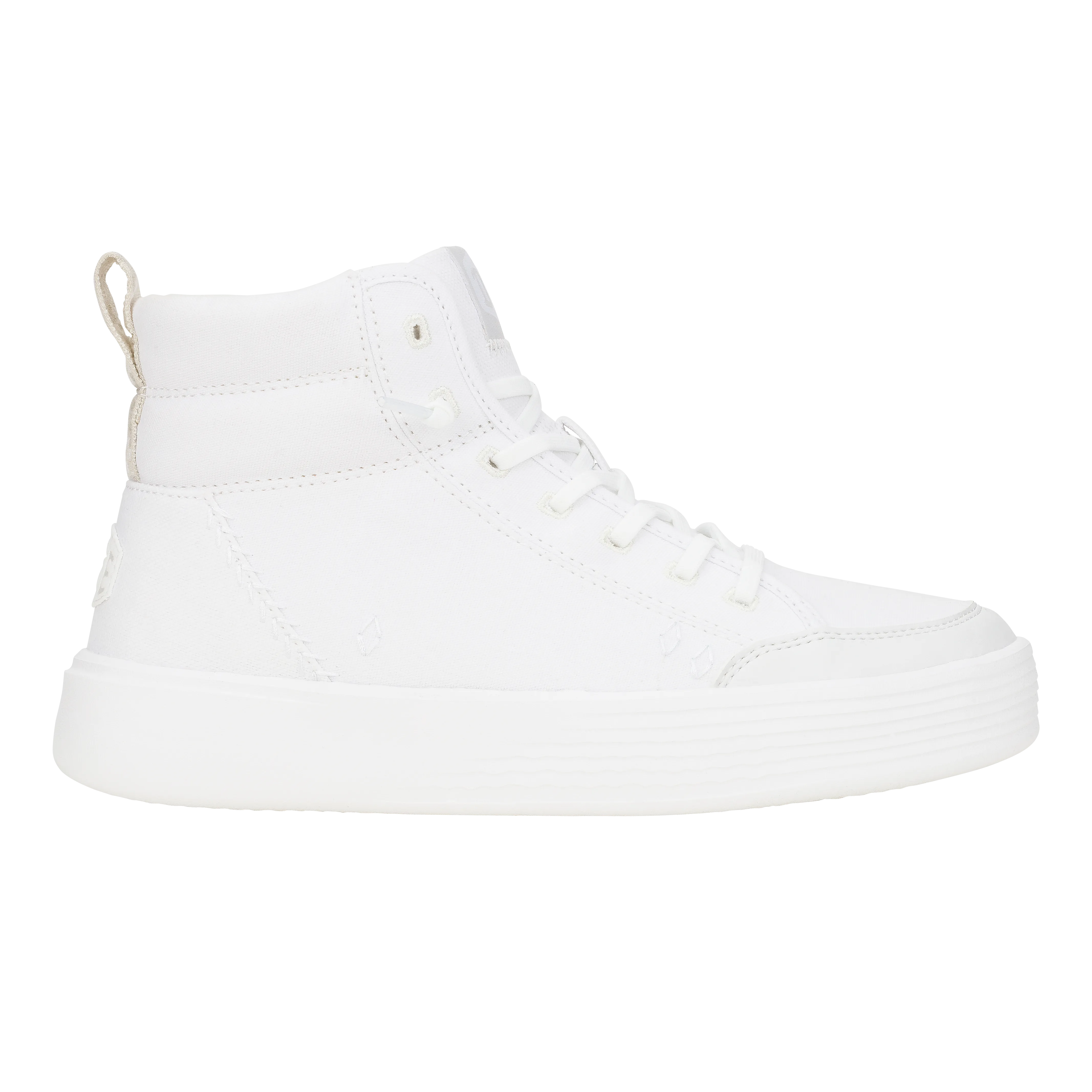 Cody Hi Womens Canvas - White