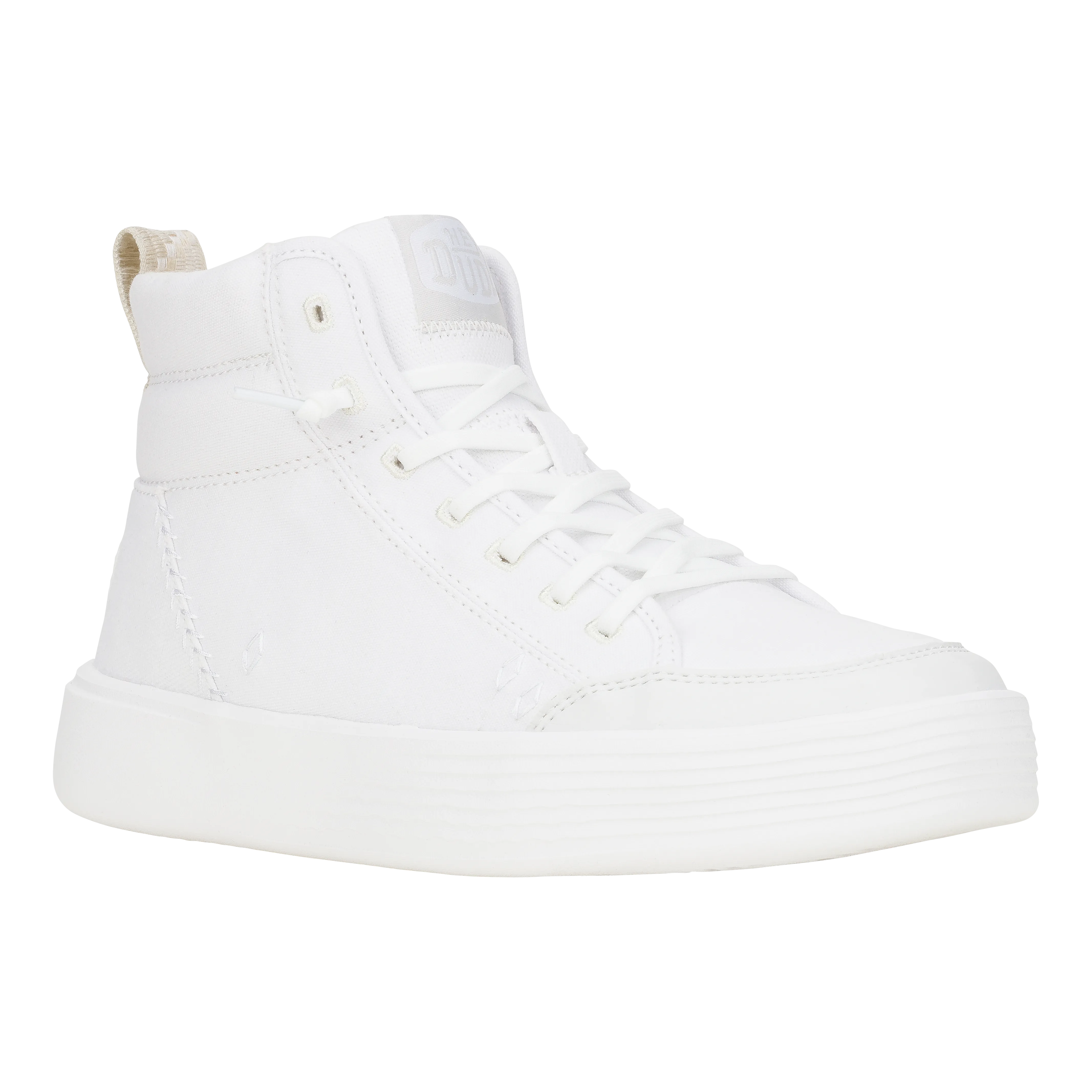 Cody Hi Womens Canvas - White