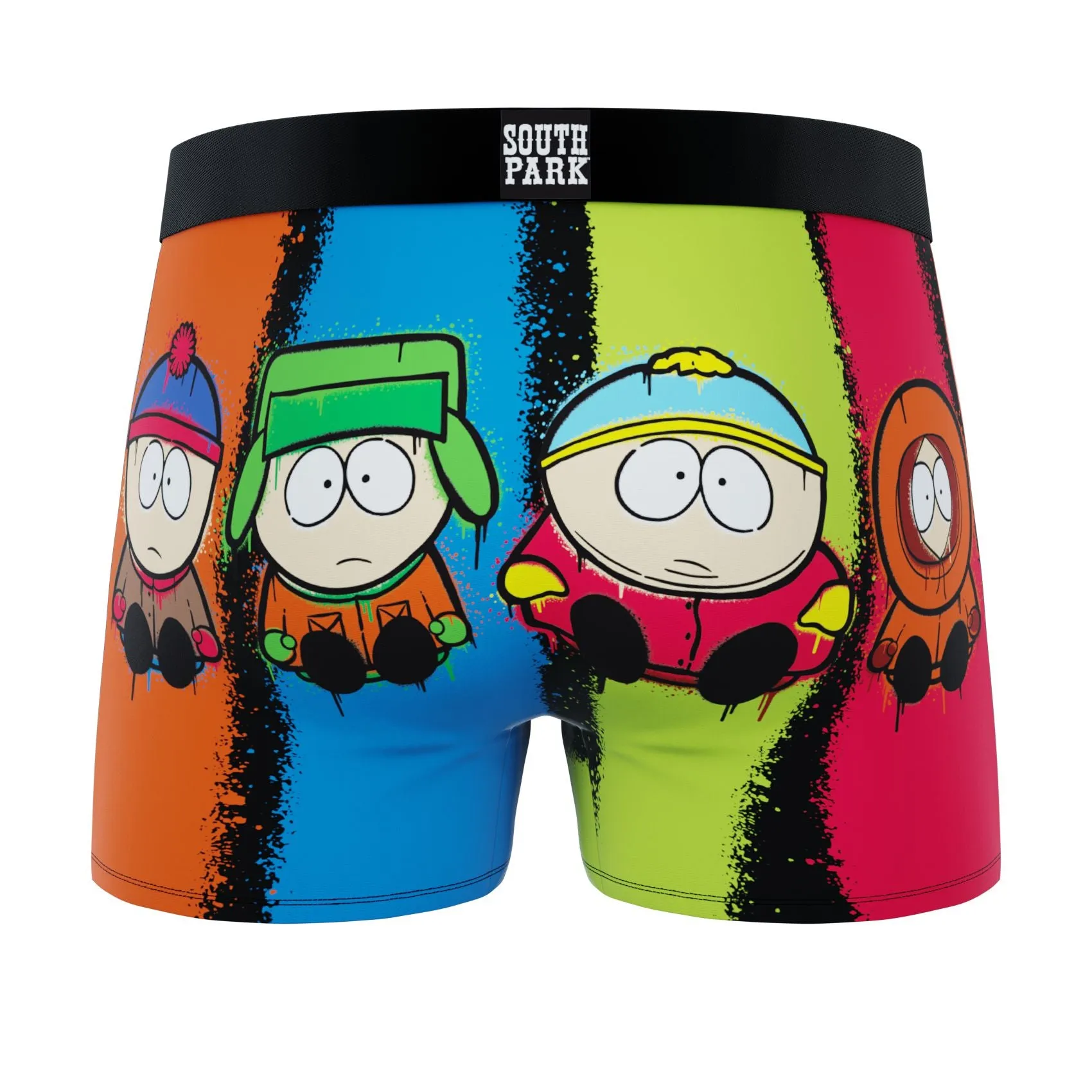 CRAZYBOXER South Park Colorful Characters Men's Boxer Briefs (Creative Packaging)