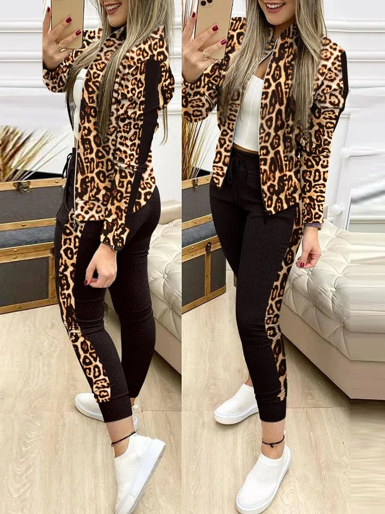 Fashion Tracksuit 2 Piece Set