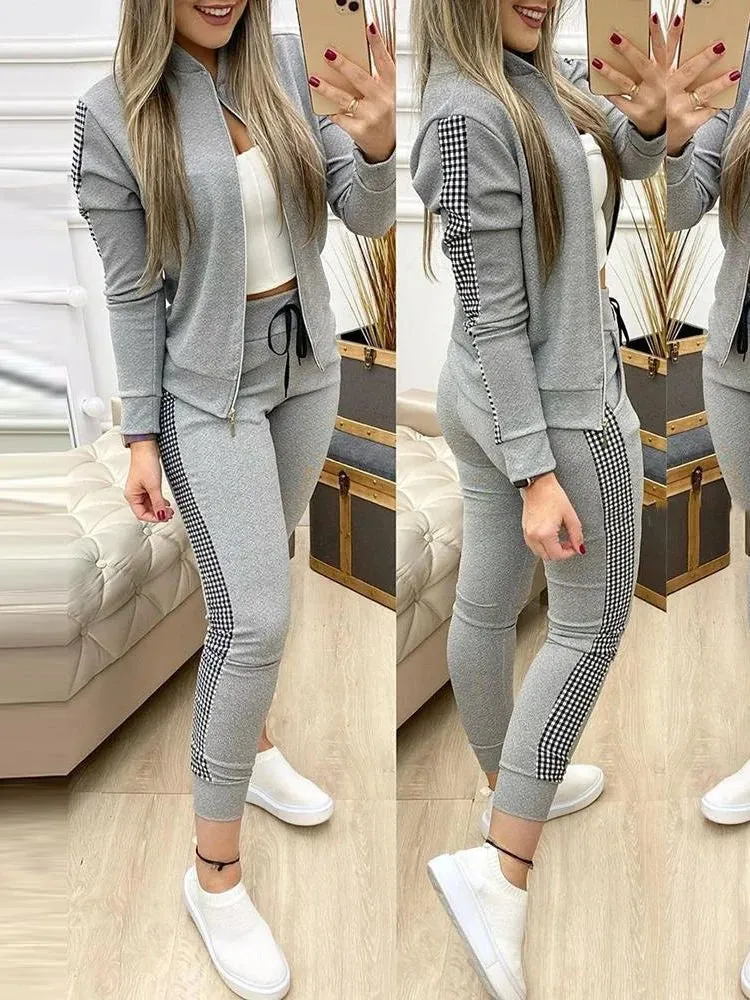 Fashion Tracksuit 2 Piece Set