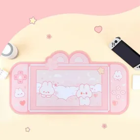 Kawaii Pink Gaming Mat