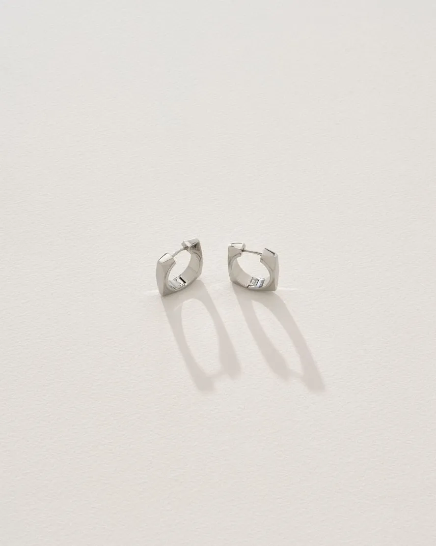 Shelby Earrings in Silver