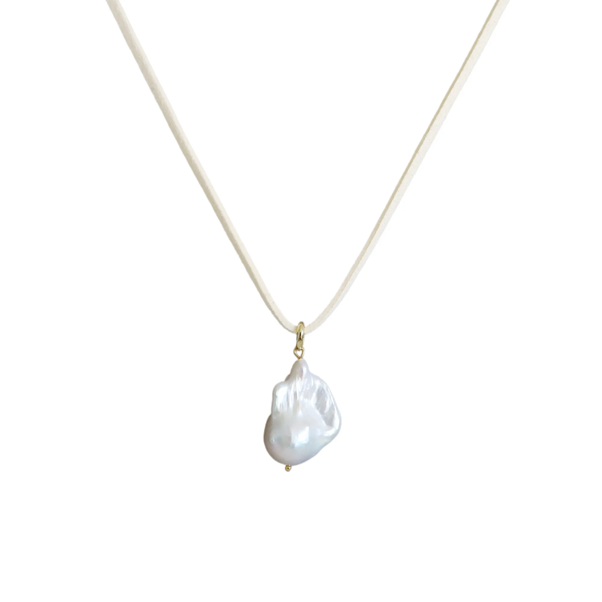 Sylvie Necklace - Cream