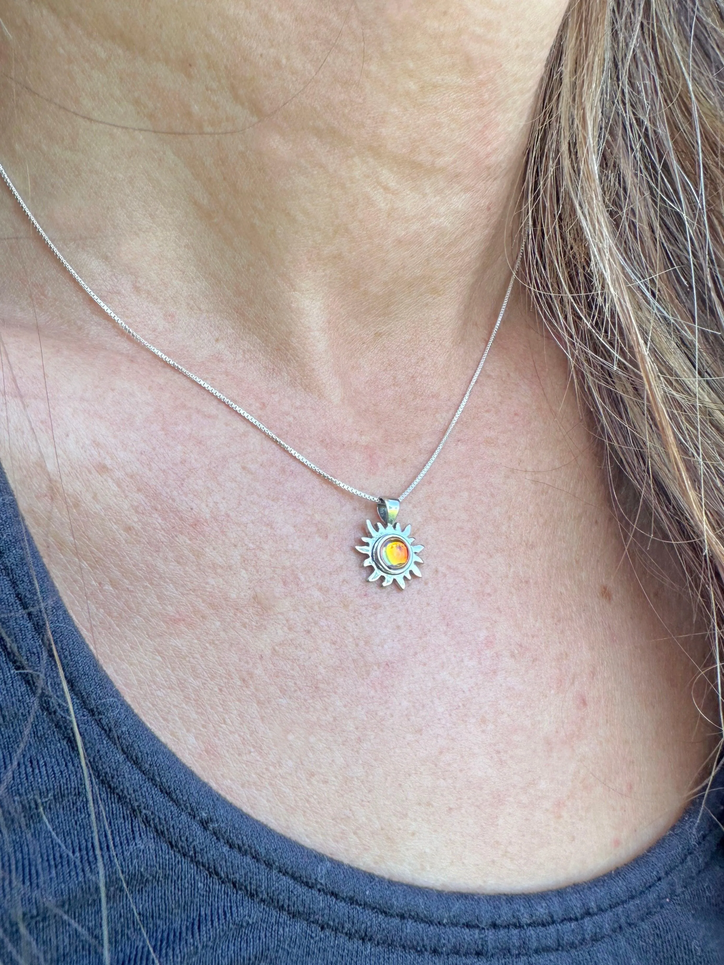 Teeny Sun Pendant