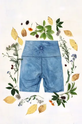 Unchanging Indigo Bike Shorts