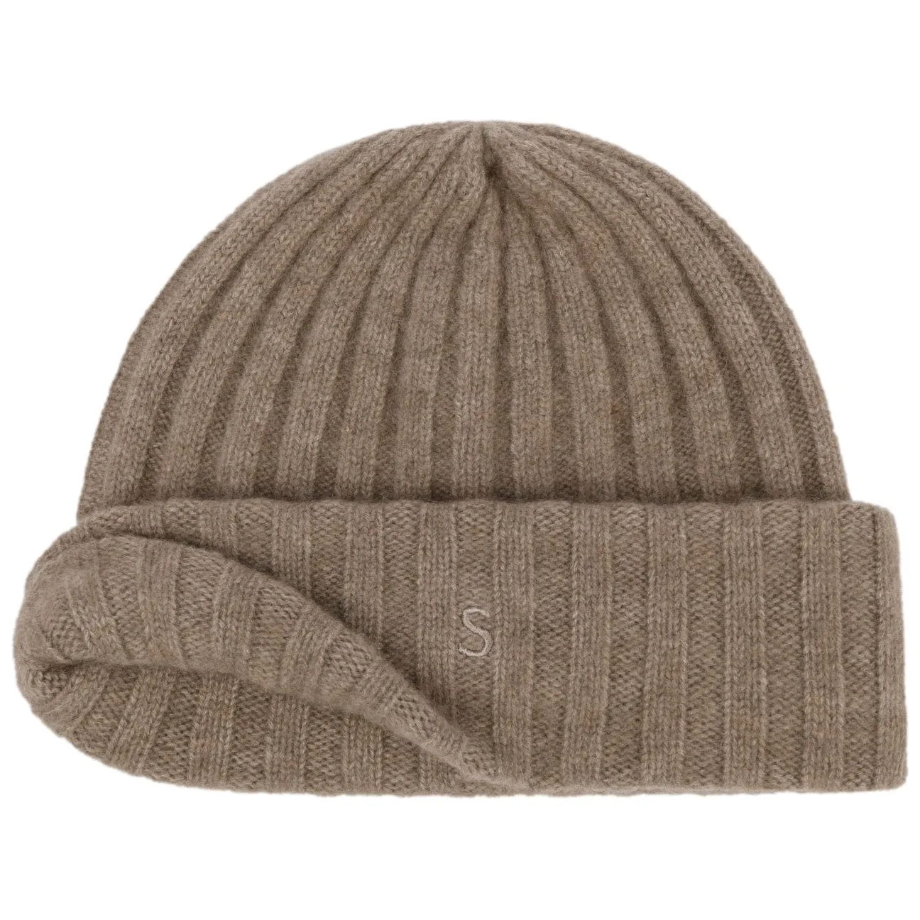 Undyed Cashmere Beanie Hat by Stetson