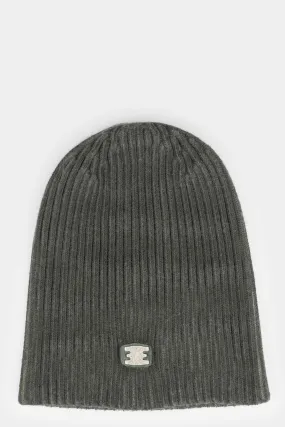 Wool blend beanie, Army